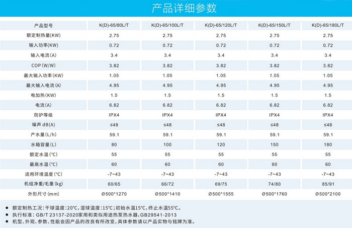 空氣能熱水器一體機(jī)（立式）