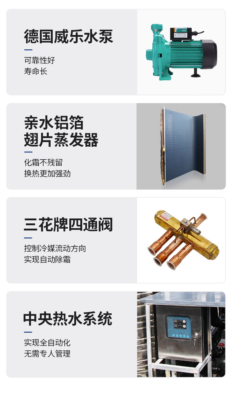 商用空氣能熱泵熱水集成一體機(jī)
